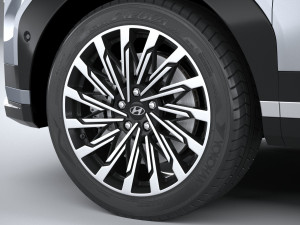 Hyundai Santa Fe 2024 Modelo 3D