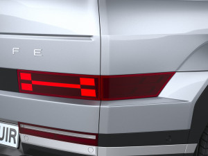 Hyundai Santa Fe 2024 Modelo 3D