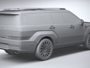 Hyundai Santa Fe 2024 Modelo 3D