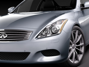Infiniti G37 Coupe 2010 3D मॉडल