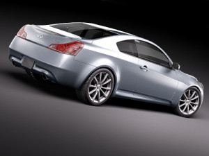 Infiniti G37 Coupe 2010 3D मॉडल