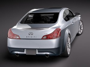 Infiniti G37 Coupe 2010 3D मॉडल
