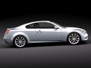 Infiniti G37 Coupe 2010 3D मॉडल