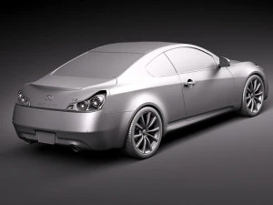Infiniti G37 Coupe 2010 3D Model