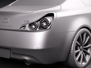 Infiniti G37 Coupe 2010 3D मॉडल