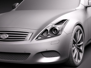Infiniti G37 Coupe 2010 3D मॉडल