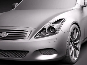 Infiniti G37 Coupe 2010 3D Model
