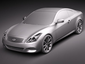 Infiniti G37 Coupe 2010 3D मॉडल