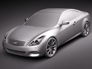 Infiniti G37 Coupe 2010 3D Model