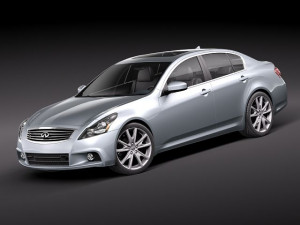 Infiniti G37 Sedan 2010 3D Model