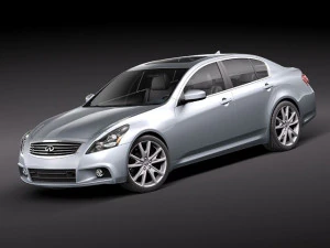 Infiniti G37 Sedan 2010 Model 3D