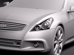 Infiniti G37 Sedan 2010 Model 3D