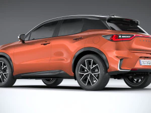 Lexus LBX 2024 3D Model