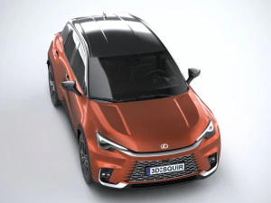 Lexus LBX 2024 3D Model