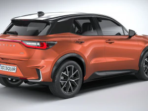 Lexus LBX 2024 3D Model