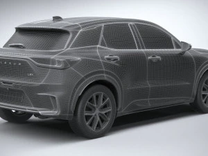 Lexus LBX 2024 3D Model