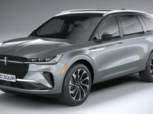 Lincoln Nautilus 2024 Modelo 3D