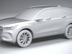 Lincoln Nautilus 2024 Modelo 3D