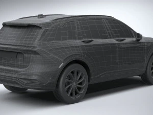 Lincoln Nautilus 2024 3D Model