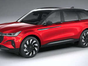 लिंकन नॉटिलस जेट उपस्थिति 2024 3D मॉडल