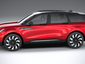 Lincoln Nautilus Jet Appearance 2024 Modèle 3D