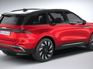 Lincoln Nautilus Jet Appearance 2024 Modèle 3D
