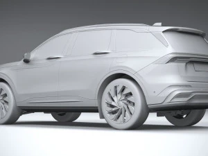Lincoln Nautilus Jet Appearance 2024 3D Model