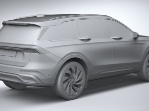 Lincoln Nautilus Jet Appearance 2024 Modèle 3D