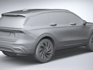 Lincoln Nautilus Jet Appearance 2024 3D Model