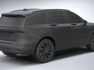 Lincoln Nautilus Jet Appearance 2024 3D Model