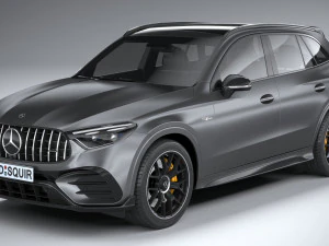 Mercedes-Benz GLC 63 S AMG E Performance 2024 3D Model