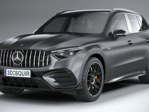 Mercedes-Benz GLC 63 S AMG E Performance 2024 3D Model