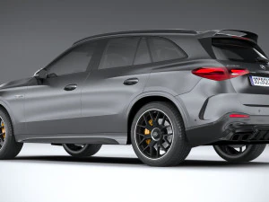 Mercedes-Benz GLC 63 S AMG E Performance 2024 3D Model