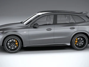 Mercedes-Benz GLC 63 S AMG E Performance 2024 3D Model