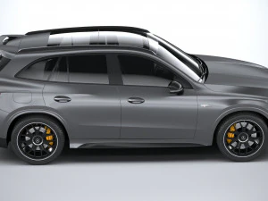 Mercedes-Benz GLC 63 S AMG E Performance 2024 3D Model