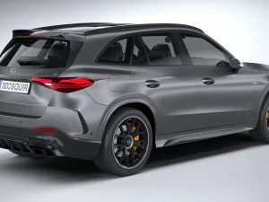 Mercedes-Benz GLC 63 S AMG E Performance 2024 3D Model