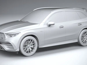 Mercedes-Benz GLC 63 S AMG E Performance 2024 3D Model