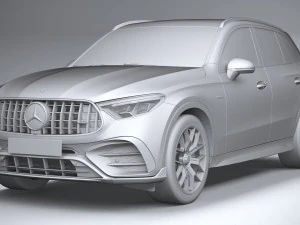 Mercedes-Benz GLC 63 S AMG E Performance 2024 3D Model