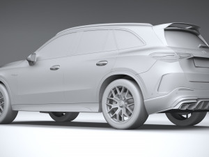 Mercedes-Benz GLC 63 S AMG E Performance 2024 3D-Modell