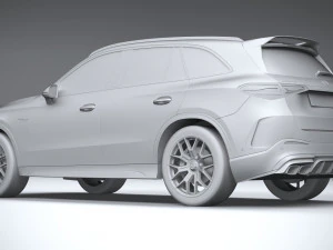 Mercedes-Benz GLC 63 S AMG E Performance 2024 3D Model