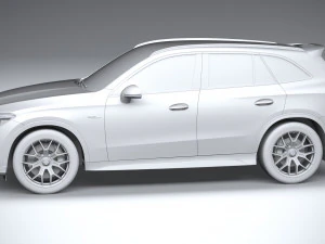 Mercedes-Benz GLC 63 S AMG E Performance 2024 3D Model