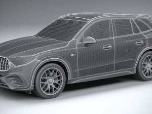 Mercedes-Benz GLC 63 S AMG E Performance 2024 3D Model