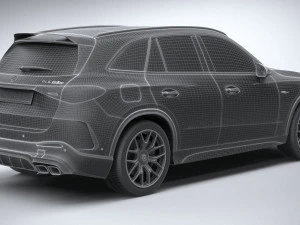 Mercedes-Benz GLC 63 S AMG E Performance 2024 3D Model