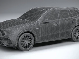Mercedes-Benz GLC 63 S AMG E Performance 2024 3D Model