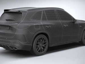Mercedes-Benz GLC 63 S AMG E Performance 2024 3D-Modell