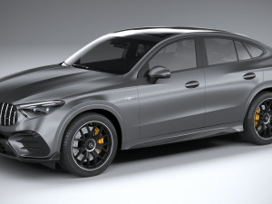 Mercedes-Benz GLC 63 S AMG E Performance Coupe 2024 Modèle 3D
