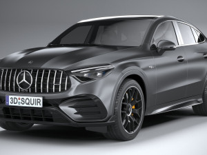 Mercedes-Benz GLC 63 S AMG E Performance Coupe 2024 3Dモデル
