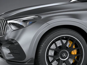 Mercedes-Benz GLC 63 S AMG E Performance Coupe 2024 3D Model