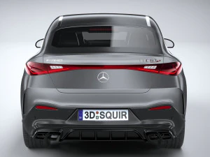 Mercedes-Benz GLC 63 S AMG E Performance Coupe 2024 3D Model