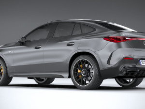 Mercedes-Benz GLC 63 S AMG E Performance Coupe 2024 3Dモデル